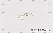 Flag Simple Map of American Samoa, flag aligned to the middle