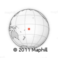 Outline Map of Rose Island