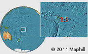 Satellite Location Map of Western