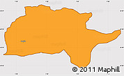 Political Simple Map of Canillo, cropped outside