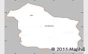 Gray Simple Map of Sant Juliá de Lória, cropped outside