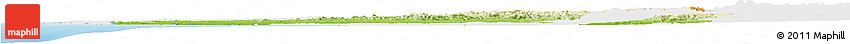 Physical Horizon Map of Bengo, single color outside Physical Horizon Map of Bengo, single color outside
