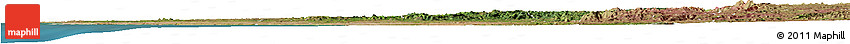 Satellite Horizon Map of Bengo