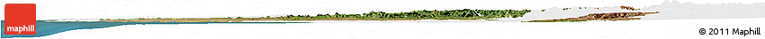 Satellite Horizon Map of Bengo, single color outside