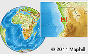 Physical Location Map of Icolo e Bengo