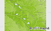 Physical Map of Icolo e Bengo