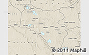 Shaded Relief Map of Icolo e Bengo