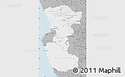 Gray Map of Bengo