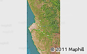 Satellite Map of Bengo