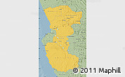 Savanna Style Map of Bengo