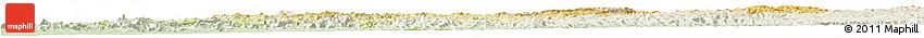 Physical Horizon Map of Nambuangongo, lighten