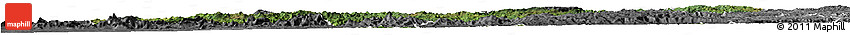 Satellite Horizon Map of Nambuangongo, desaturated