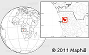 Blank Location Map of Nambuangongo