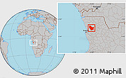 Gray Location Map of Nambuangongo