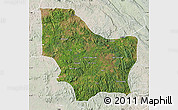 Satellite Map of Nambuangongo, lighten