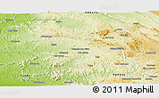 Physical Panoramic Map of Nambuangongo