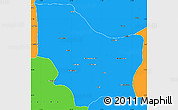 Political Simple Map of Nambuangongo