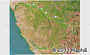 Satellite 3D Map of Quicama