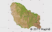 Satellite Map of Quicama, cropped outside