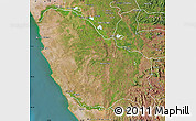 Satellite Map of Quicama