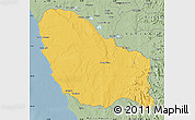Savanna Style Map of Quicama