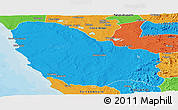 Political Panoramic Map of Quicama