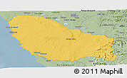 Savanna Style Panoramic Map of Quicama