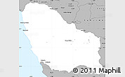 Gray Simple Map of Quicama
