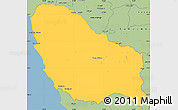 Savanna Style Simple Map of Quicama