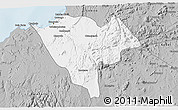 Gray 3D Map of Benguela