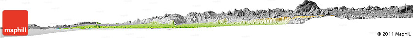 Physical Horizon Map of Lobito, desaturated