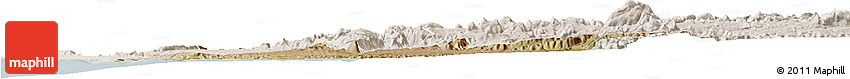 Satellite Horizon Map of Lobito, lighten