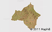 Satellite 3D Map of Andulo, cropped outside