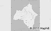 Gray Map of Andulo, single color outside
