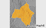 Political Map of Andulo, desaturated