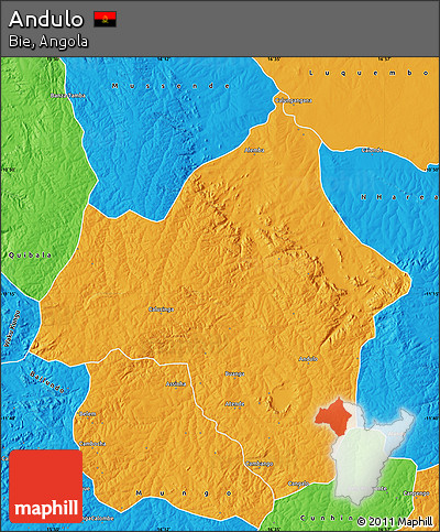 Political Map of Andulo
