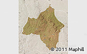 Satellite Map of Andulo, lighten