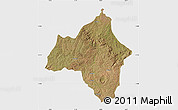 Satellite Map of Andulo, single color outside