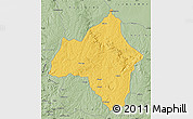 Savanna Style Map of Andulo
