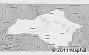 Gray Panoramic Map of Andulo