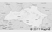 Silver Style Panoramic Map of Andulo