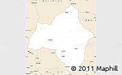 Classic Style Simple Map of Andulo