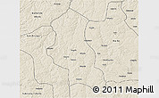 Shaded Relief 3D Map of Chinguar