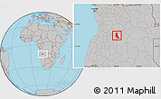 Gray Location Map of Chinguar