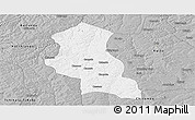 Gray Panoramic Map of Chinguar