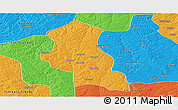 Political Panoramic Map of Chinguar