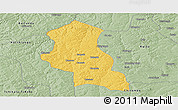 Savanna Style Panoramic Map of Chinguar