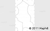 Blank Simple Map of Chinguar, no labels
