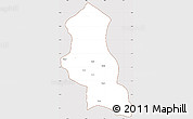 Classic Style Simple Map of Chinguar, cropped outside