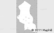 Gray Simple Map of Chinguar